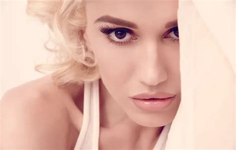 Wallpaper Eyes Look Face Style Hair Blonde Lips Gwen Stefani For Mobile And Desktop