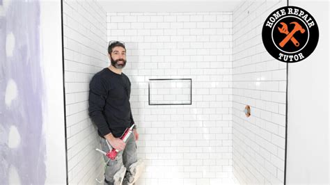 Subway Tile Shower Niche Tips Home Repair Tutor