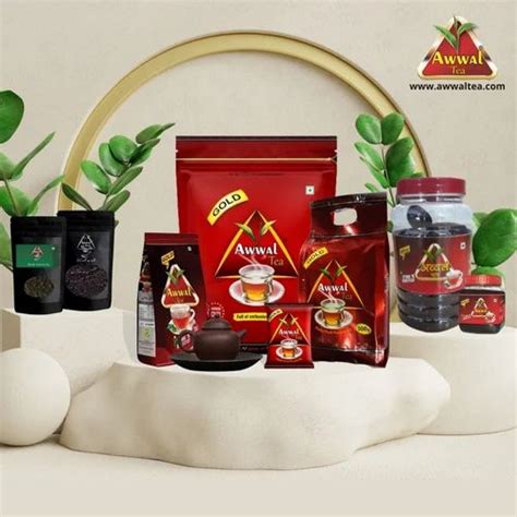 Awwal Gold Strong Assam Ctc Tea Blended With Darjeeling Black Tea Leaves Packaging Size 250gm