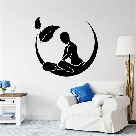 Massage Salon Vinyl Wall Decal Spa Relax Ralaxing Room Decor Therapy