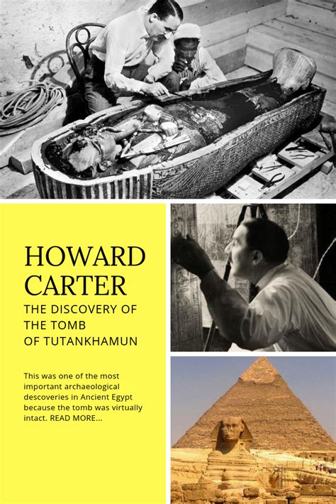 Howard Carter Discovery Of The Tomb Of Tutankhamun Citaliarestauro