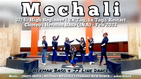 Mechali Line Dance High Beginner Choreo By Herman Baso Ina