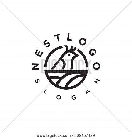 Nest Logo Vector Vector & Photo (Free Trial) | Bigstock