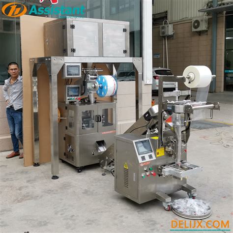 Automatic Triangle Pyramid Tea Bag Packaging Packing Machine