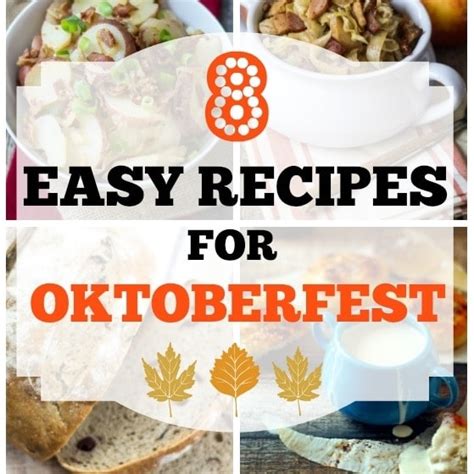 8 Easy Recipes for Oktoberfest - The Wanderlust Kitchen