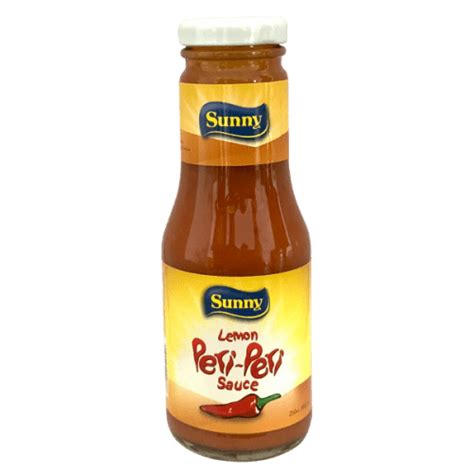 Sunny Premium Lemon Peri Peri Sauce 250ml Sunny Food Canners