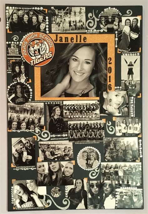 Senior Cheer Poster for Cheerleader #seniornight #seniorposter #cheer ...