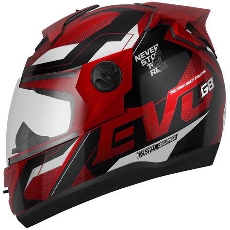 Capacete Moto Pro Tork Evolution G Viseira Camaleao Casas Bahia