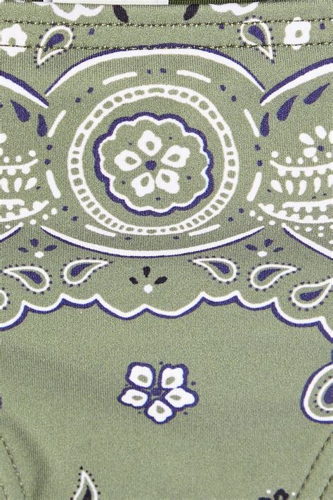 ZIMMERMANN Paisley Print Low Rise Bikini Briefs THE OUTNET