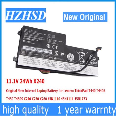 V Wh X Original New Laptop Battery For Lenovo Thinkpad T