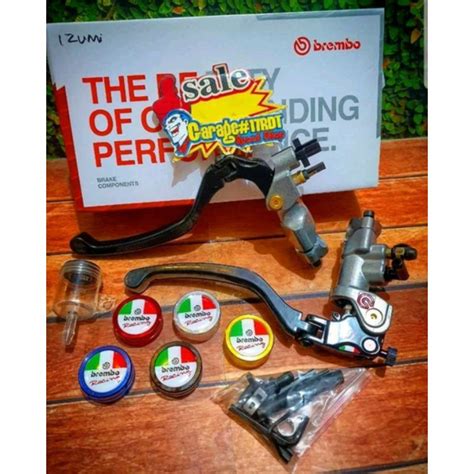 Jual Master Rem Brembo Izumi RCS 15 Kanan Plus Handle Kiri Rem Kopling