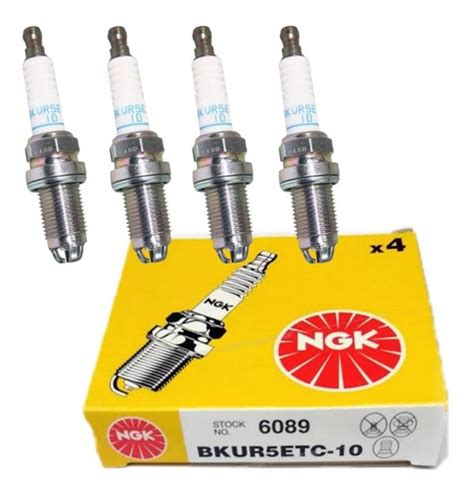 Kit 4 Bujías De 3 Electrodos Ngk Vw Gol Polo Lupo 1 6 Lts Meses sin