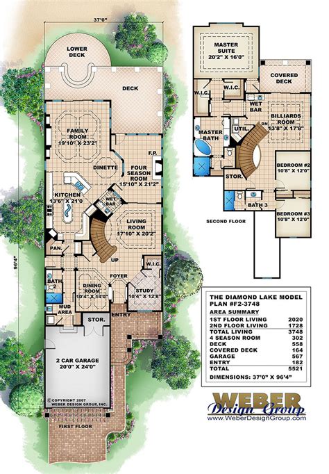 Modern Narrow Lot Luxury House Plans