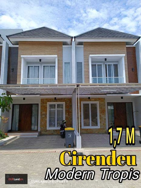 Dijual Rumah Cluster Modern Tropis Concept Smart Home Cirendeu Ciputat