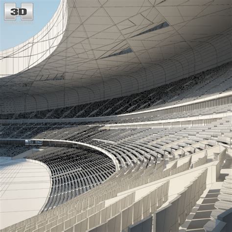 Beijing National Stadium 3D model - Architecture on Hum3D