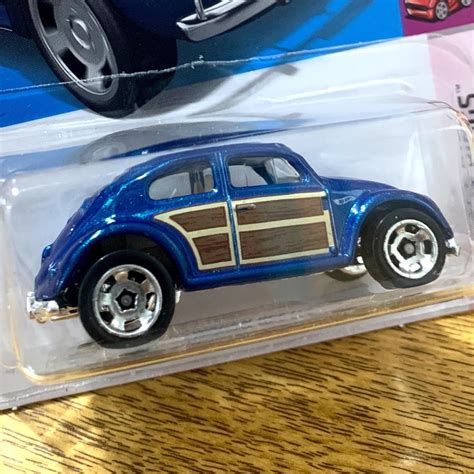 Carro Hot Wheels Volkswagen Beetle Hcv Azul C Mercadolivre