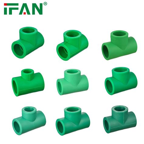 Ifan All Types Green Customized Color Full Size 20 110mm PPR Pipe