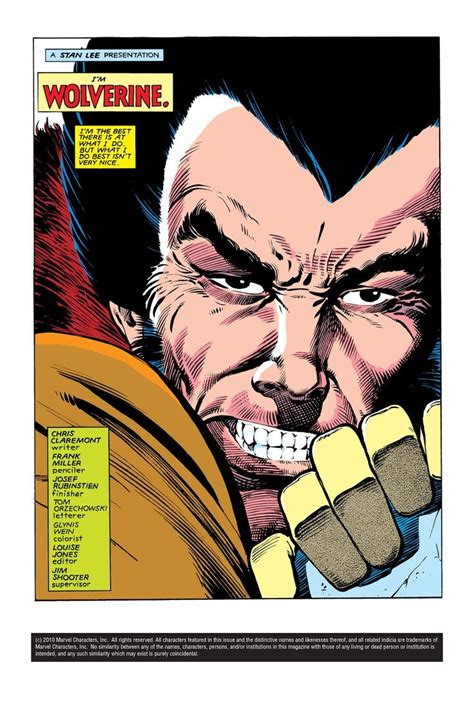 Read Online Wolverine 1982 Comic Issue 1 2 Comics Wolverine