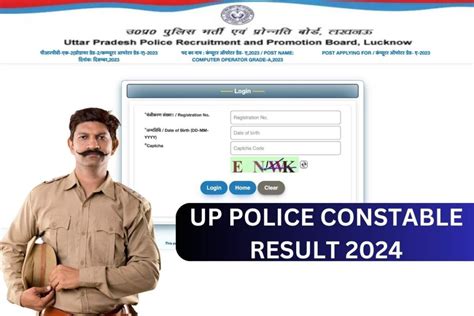 Up Police Constable Result 2024 Cut Off Marks Merit List