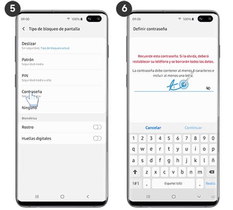Galaxy S10 ¿cómo Activar Bloqueo Por Contraseña Samsung Co