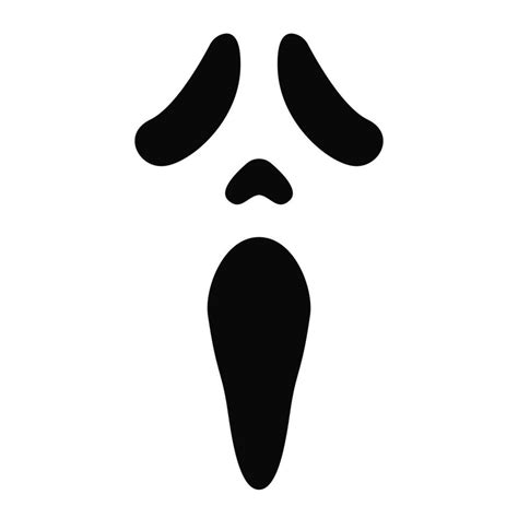 Scream Ghost Face Vector Art, Icons, and Graphics for Free Download