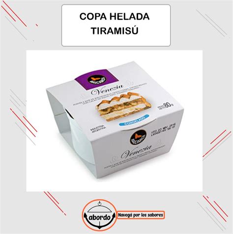 Copa Helada Tiramisú Balcarce Abordo