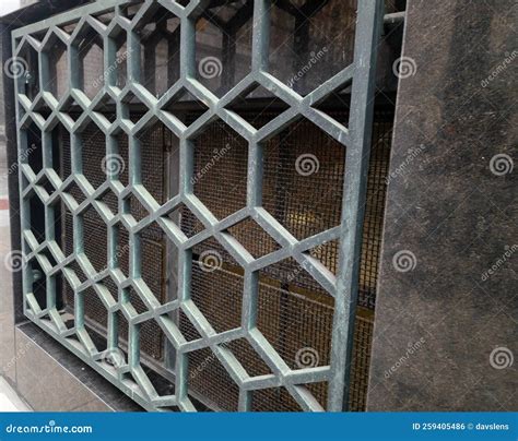 Iron Bars On A Historic Building Stock Photo Image Of Architecture