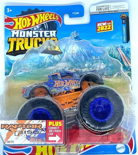 Amazon Hot Wheels Monster Trucks Ford Raptor F Crash Legends Toys Games
