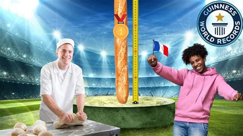 Le record de la plus longue baguette du monde battu ce week end à deux