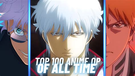 My Top Anime Openings Of All Time Youtube