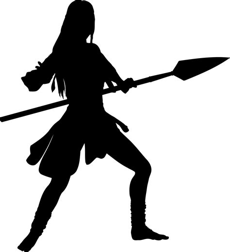 Woman Female Clip Art Warrior Png Download 21872400 Free