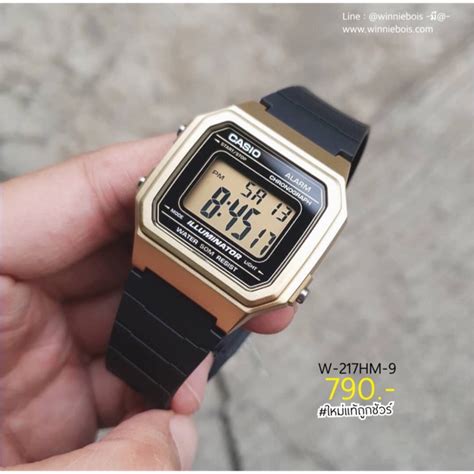 นาฬิกาคาสิโอ Casio W 217hm 9 ถูก แท้ ชัวร์ รับประกัน 1 ปี Wbwatch Thaipick