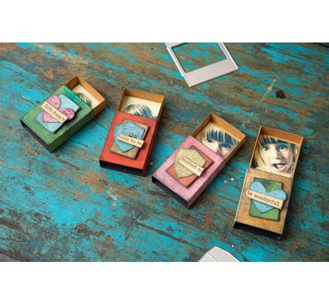 Sizzix Thinlits Stanzschablone Matchbox By Tim Holtz Vbs Hobby