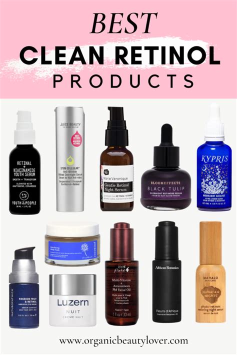 15 Best Natural And Clean Retinol Serums And Creams 2023 Organic Beauty Lover