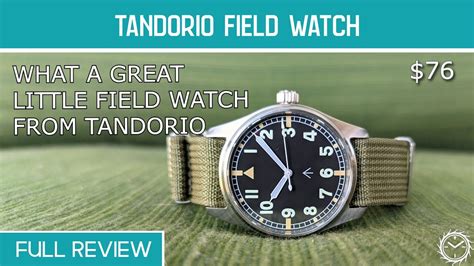 Tandorio Field Watch Full Review Youtube