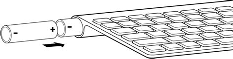 Change Apple Wireless Keyboard batteries - Apple Support