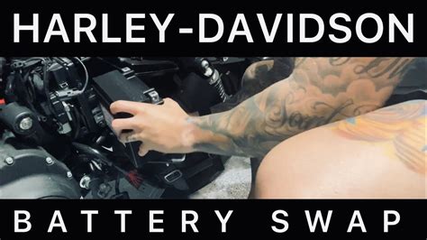 Harley Davidson Sportster Battery Replacement YouTube