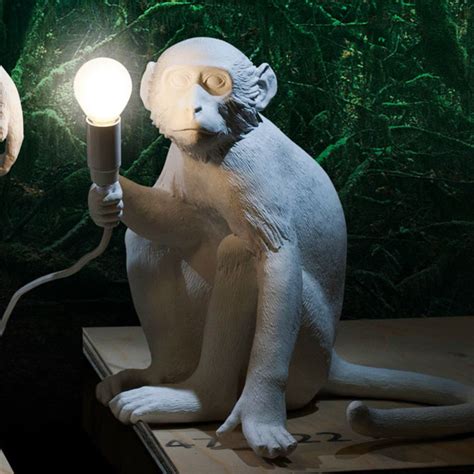 Monkey Lamp Left Hand Lampada Scimmia SELETTI Online Su DTime