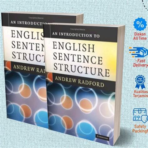 Jual An Introduction To English Sentence Structure By Andrew Radford