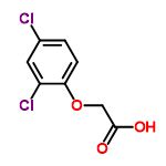 2,4-Dichlorophenoxyacetic acid C8H6Cl2O3 structure - Flashcards | StudyHippo.com