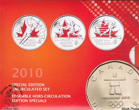 Canada 2010 Vancouver Olympic Winter Games Coin Collection Set