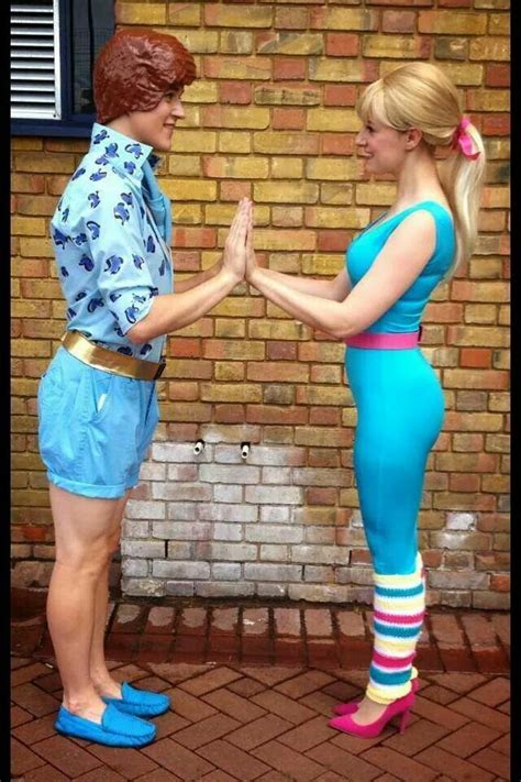 Barbie And Ken From Toy Story 3 Couples Costume Insanely Detail Oriented To Perfection Toy