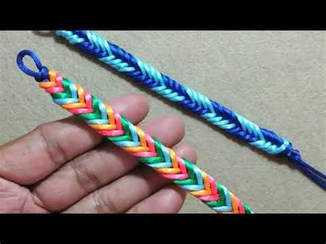 Super Easy Simple Friendship Bracelet Macrame Braid Shambala K