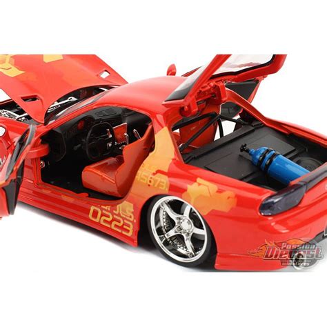 Orange Julius Mazda Rx 7 Fast And Furious Jada 124 30747 Passion Diecast