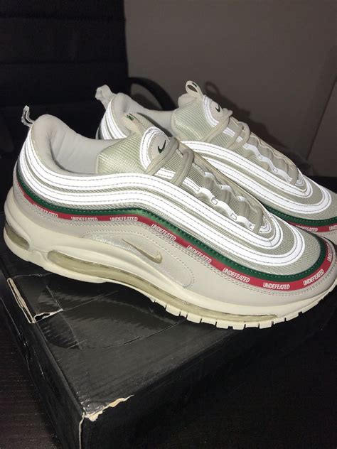 DEADSTOCK Nike X Undefeated Air Max 97 WHITE Sz 11 EBay Nike Shoes