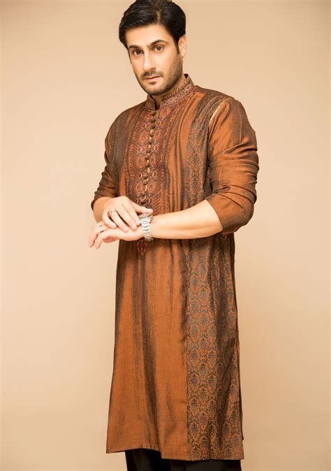 Amir Adnan Men Ceremony Kurtas Waist Coat Collection 2018 2019