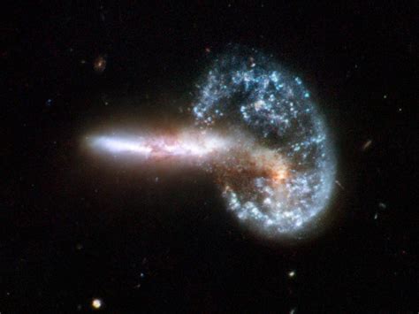 What Happens When Galaxies Collide Space