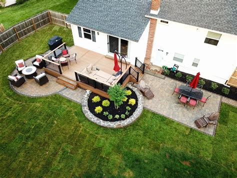 Backyard Layout Backyard Plan Dream Backyard Backyard Oasis Deck