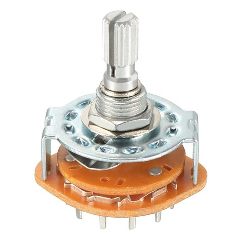 Amazon Rebower Band Selector Rotary Switch 3P4T 3 Pole 4 Position