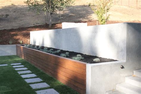 Concrete Garden Wall